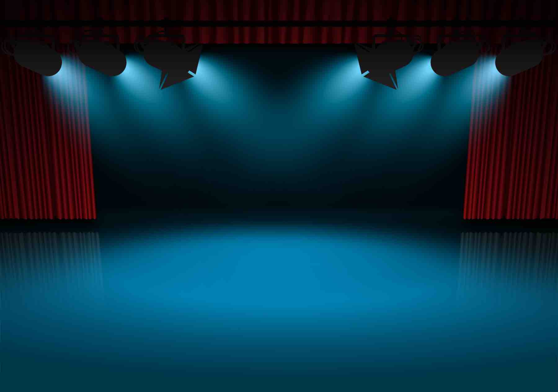 Stage-Spotlights-Background